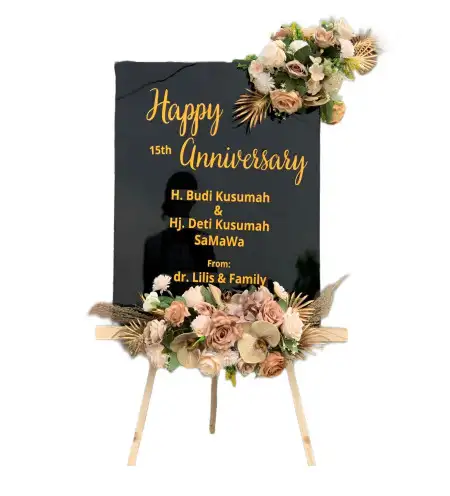 Papan Bunga Akrilik Tabir Selatan